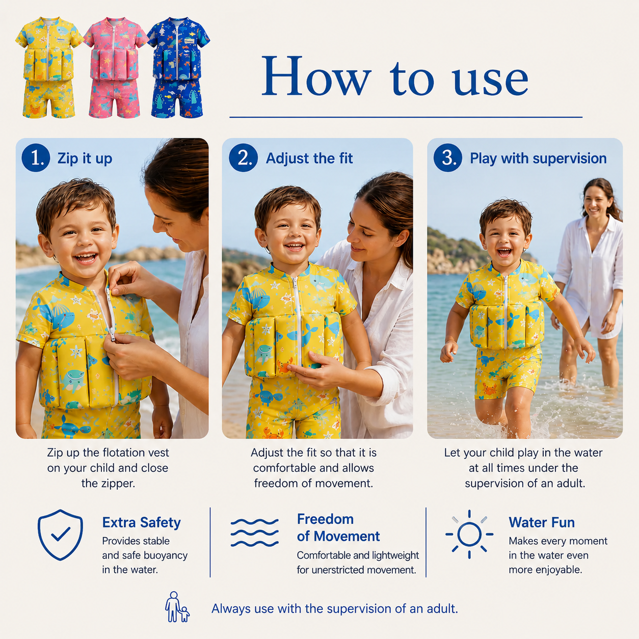 Floatino™ - The Swimsuit for Kids 🌊